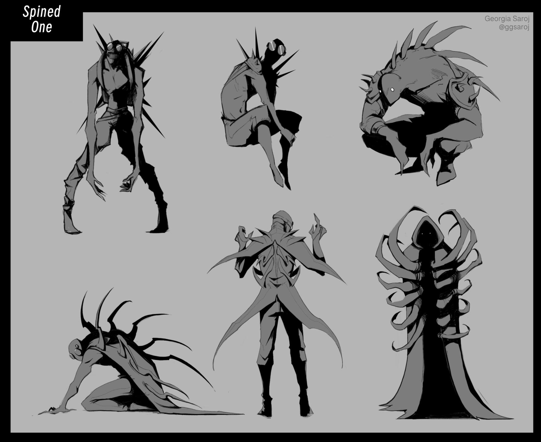 Spined One Early Ideation